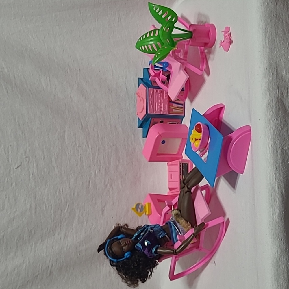 Barbie Doll Year 1987 Home Entertainment Center Playset By Arco #7941